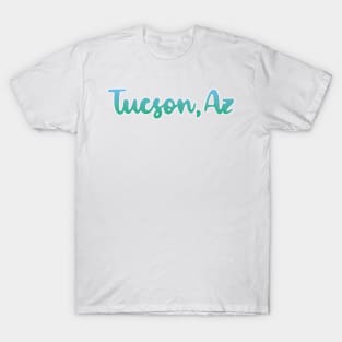 Tucson Arizona map  Arizona tourism Tucson AZ T-Shirt